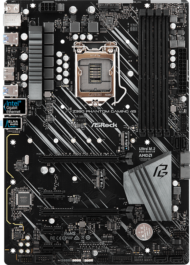 Asrock Z390 Phantom Gaming 4S - Motherboard Specifications On MotherboardDB